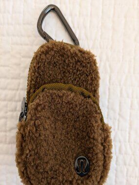 Lululemon fleece city adventurer backpack nano burnt caramel